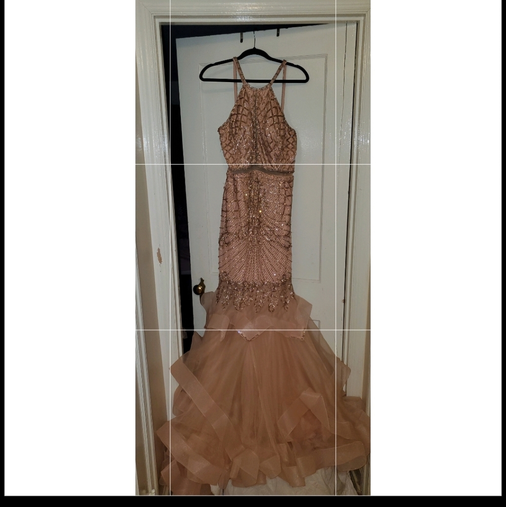 Jovani Mermaid prom dress - Picture 2 of 5